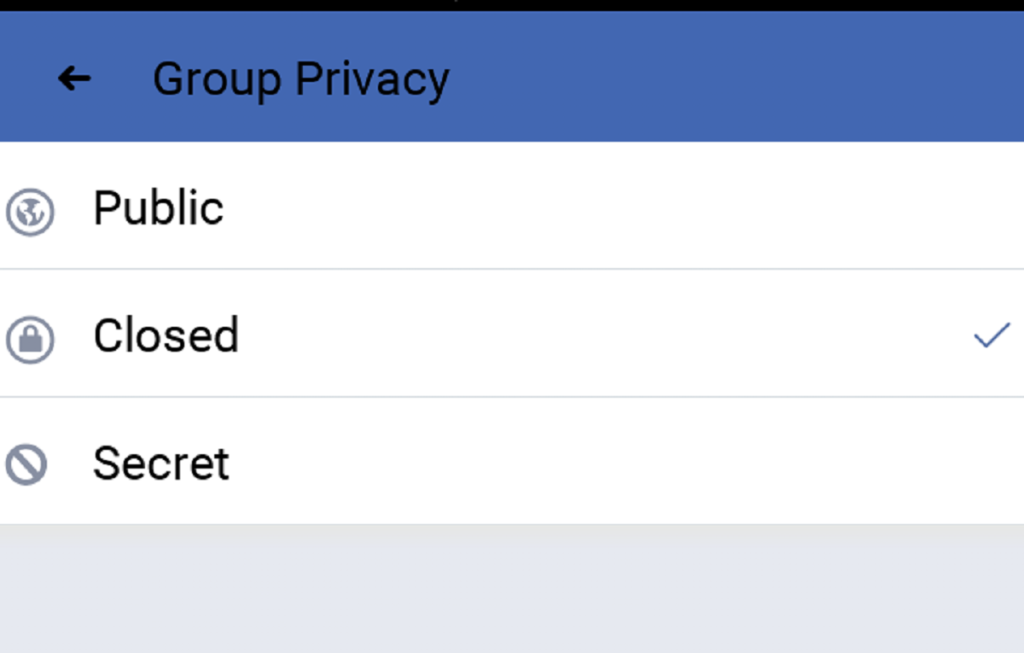 Group privacy