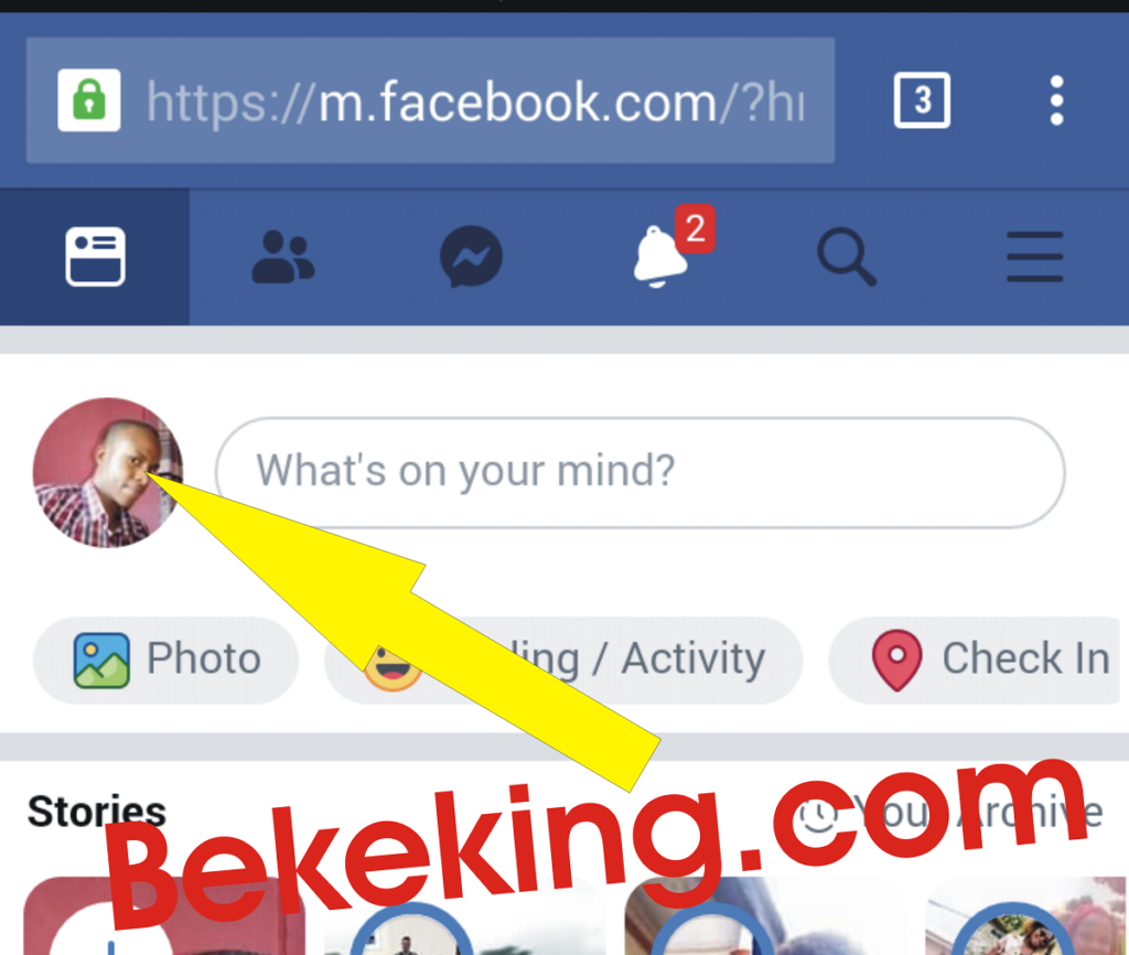 hide facebook friend list on android
